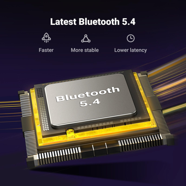 USB Bluetooth-адаптер UGREEN CM748 Bluetooth 5.4 для ПК і ноутбука – чорний (UGR-35058)