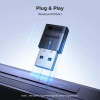 USB Bluetooth-адаптер UGREEN CM748 Bluetooth 5.4 для ПК і ноутбука – чорний (UGR-45134)