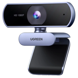 Веб-камера Ugreen CM678 Full HD 1080P 30FPS 2MP Dual Mic Space Grey
