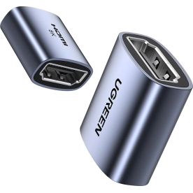 HDMI-адаптер UGREEN HD159 8K Ultra HD Female-to-Female Extension HDMI 2.1, Space Gray