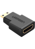 Адаптер UGREEN Mini HDMI Male to HDMI Female Adapter (Black)