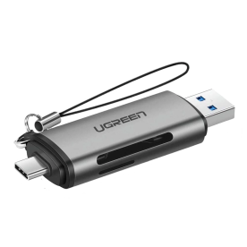 Кардридер UGREEN CM185 USB-C/USB-A Card Reader