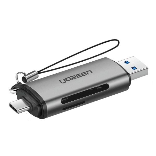 Кардридер UGREEN CM185 USB-C/USB-A Card Reader