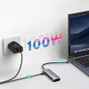 USB-C хаб UGREEN 70411 6-in-1 Dock Station (HDMI, 2×USB 3.0, SD/TF, PD 100W)