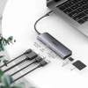 USB-C хаб UGREEN 70411 6-in-1 Dock Station (HDMI, 2×USB 3.0, SD/TF, PD 100W)