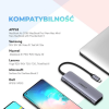 USB-C хаб UGREEN 70411 6-in-1 Dock Station (HDMI, 2×USB 3.0, SD/TF, PD 100W)