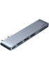 USB-хаб Ugreen CM380 Dual USB-C to HDMI+2xUSB 3.0 A+TF/SD+USB-C Converter