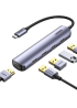 USB-хаб UGREEN CM417 (USB-C to 4xUSB 3.0 + HDMI Adapter)