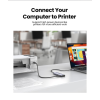 USB-хаб UGREEN CM473 USB-C to 2xUSB 3.0 + 2xUSB-C 5Gbps Space Grey 15395