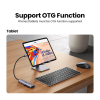 USB-хаб UGREEN CM473 USB-C to 2xUSB 3.0 + 2xUSB-C 5Gbps Space Grey 15395