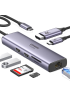 USB-хаб Ugreen CM512 USB Type-C to 2xUSB3.0+HDMI+RJ45+SD&TF+PD Port Converter (60515)
