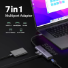 USB-хаб Ugreen CM512 USB Type-C to 2xUSB3.0+HDMI+RJ45+SD&TF+PD Port Converter (60515)