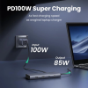 USB-хаб UGREEN CM639 Revodok Pro 8-в-1 USB-C 10Gbps, 2×HDMI + DP 4K@60Hz, PD 100W, Gray