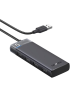 USB-хаб Ugreen CM653 4xUSB 3.2 Gen1 Ports Black
