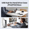 USB-хаб Ugreen CM653 4xUSB 3.2 Gen1 Ports Black