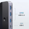 Спліттер UGREEN CM662 USB 3.0 Sharing Switch 2 в 4 Out Black