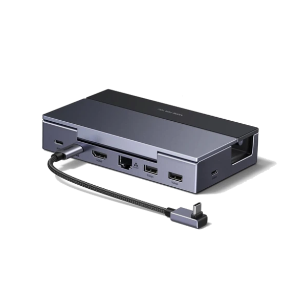 Док-станція UGREEN Steam Deck Dock 6-in-1 USB-C Hub (CM800, Dark Grey)