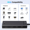 USB-хаб UGREEN CM806 USB-C 4-в-1 (2×USB-A + 2×USB-C) 10Gbps, Black (35583)