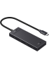 USB-хаб Ugreen CM806 USB-C to 4xUSB-C 3.2 Gen2 10Gbps Black (35584)
