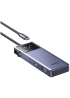 USB-хаб UGREEN CM888 7-в-1 USB-C to 3xUSB, 1xUSB-C, HDMI, RJ-45, PD 100W (45155)