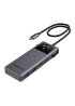 Концентратор UGREEN CM888 Uno 6-в-1 USB-C HUB з HDMI 4K@60Hz, PD100W, USB3.2 10Gbps, адаптер-розгалужувач для MacBook / ноутбука – Space Gray