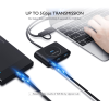USB-хаб UGREEN CR113 USB 3.0 with USB Type-C Plug 4 Ports HUB 1 м Black
