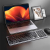 Безпровідна клавіатура UGREEN KU005 Ultra Slim EN/RU Silver/Black