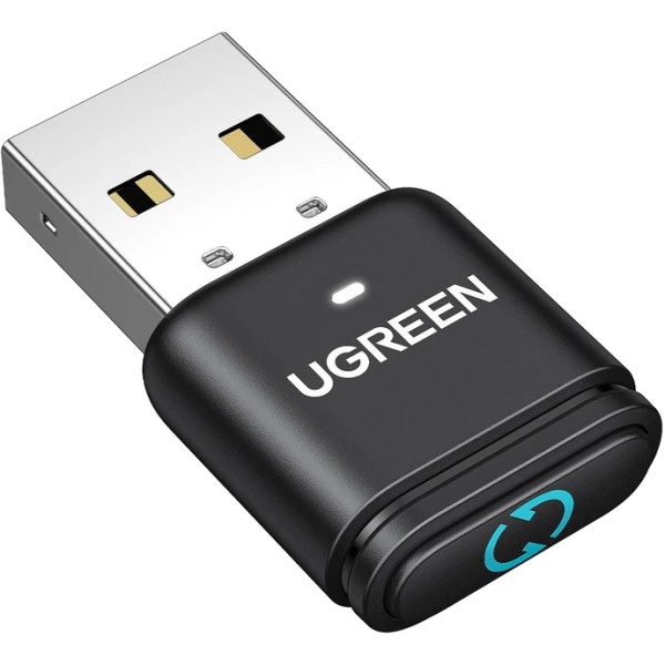 Bluetooth-адаптер UGREEN BT301 Bluetooth 5.3 з функцією Mouse Jiggler, Black