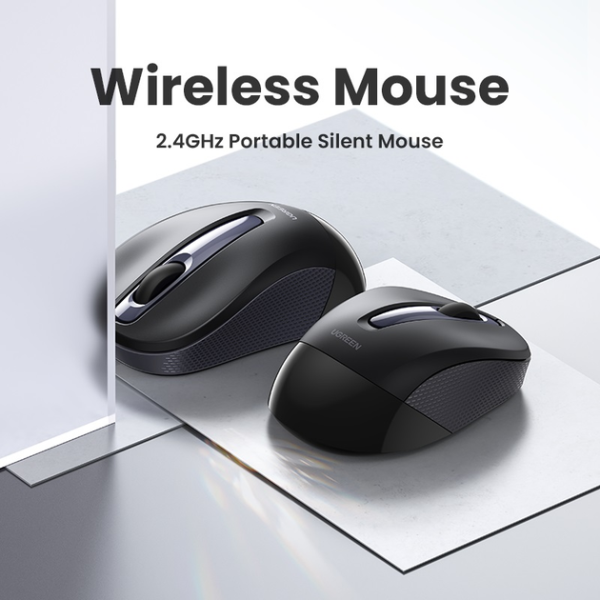 Бездротова миша UGREEN MU003 Portable Wireless Mouse Black