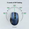 Бездротова миша UGREEN MU006 Ergonomic 2.4G Wireless Mouse Blue (15064)