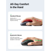 Бездротова миша UGREEN MU006 Ergonomic Wireless Mouse 2.4G 4000DPI Silent Design Black (90545)