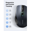 Бездротова миша UGREEN MU006 Ergonomic Wireless Mouse 2.4G 4000DPI Silent Design Black (90545)