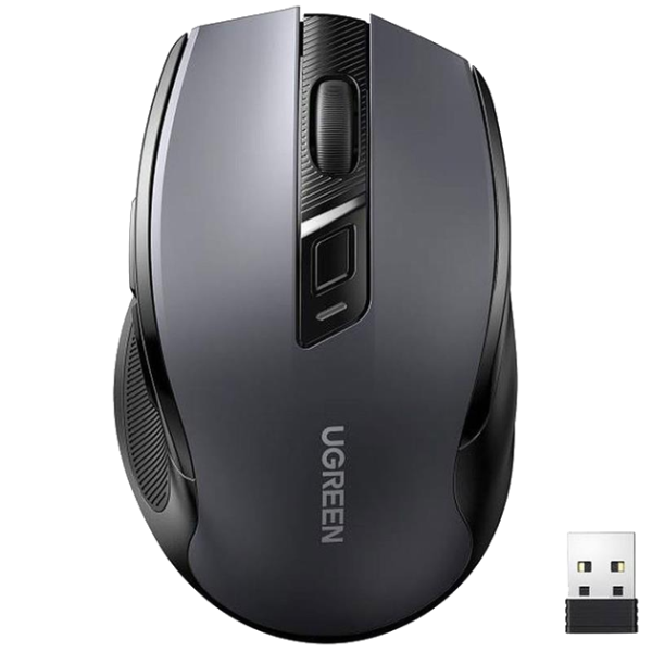 Бездротова миша UGREEN MU006 Ergonomic Wireless Mouse 2.4G & Bluetooth (90855)
