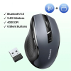 Бездротова миша UGREEN MU006 Ergonomic Wireless Mouse 2.4G & Bluetooth (90855)