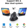 Бездротова вертикальна миша UGREEN MU008 2.4GHz 4000 DPI (Black)