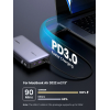Павербанк (Зовнішній акумулятор) Ugreen 145W | 25000mAh Power Bank for Laptop-3 Ports Space Grey PB205