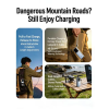 Павербанк UGREEN 25 000mAh 200W з вбудованими кабелями USB-C — Блакитний