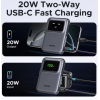 Магнітний павербанк UGREEN Uno Qi2 10000mAh 20W Black/Purple