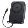 Магнітний павербанк UGREEN MagSafe 20000mAh Qi2 30W (Magnetic Wireless 15W, Built-in USB-C Cable, Black)