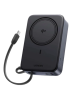 Магнітний павербанк UGREEN MagSafe 20000mAh Qi2 30W (Magnetic Wireless 15W, Built-in USB-C Cable, Black)