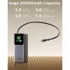 Повербанк Ugreen PB726 Nexode 165W 20000mAh із вбудованим USB-C кабелем та дисплеєм