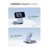 Магнітний павербанк UGREEN MagFlow Qi2 20000mAh 100W PD з вбудованим USB-C кабелем, Blue