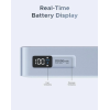 Магнітний повербанк UGREEN MagFlow 20 000mAh Qi2 25W з дисплеєм та вбудованим USB-C кабелем