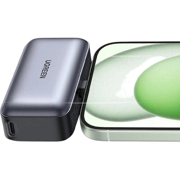 Зовнішній акумулятор UGREEN PB503 Nano 5000mAh 22.5W USB-C (Gray)