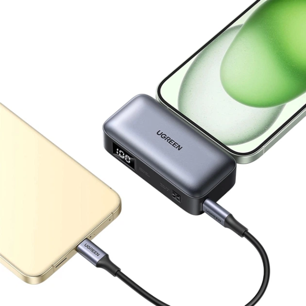 Зовнішній акумулятор UGREEN PB503 Nano 5000mAh 22.5W USB-C (Gray)
