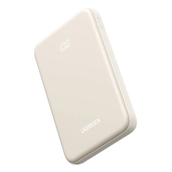 Павербанк UGREEN PB507 10000mAh 22.5W з LED-дисплеєм (Beige)