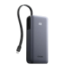 Павербанк UGREEN Nexode PB536 20000mAh 45W з вбудованим USB-C кабелем та дисплеєм