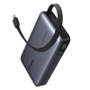 Павербанк UGREEN PB550 20000mAh 67W зі вбудованим кабелем Type-C та підтримкою UFCS