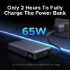 Павербанк UGREEN PB550 20000mAh 67W зі вбудованим кабелем Type-C та підтримкою UFCS