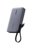 Повербанк UGREEN Power Bank 145W 20000mAh з вбудованим USB-C кабелем (Grey)